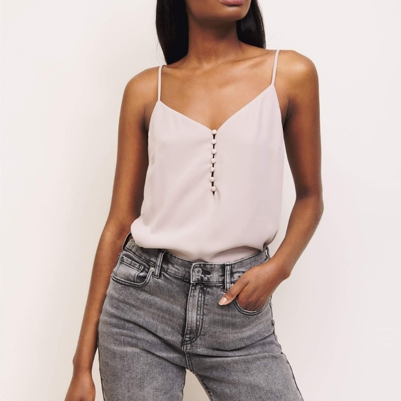 Dynamite Tops - Dynamite | Off White Button Up Camisole | size xs